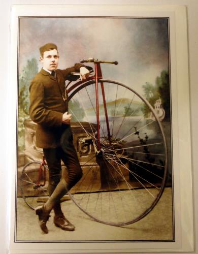 cards 10 at National Cycle Museum Shop Mid Wales