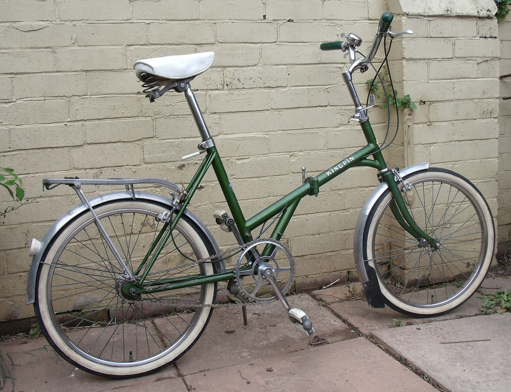 vintage dawes kingpin folding bike